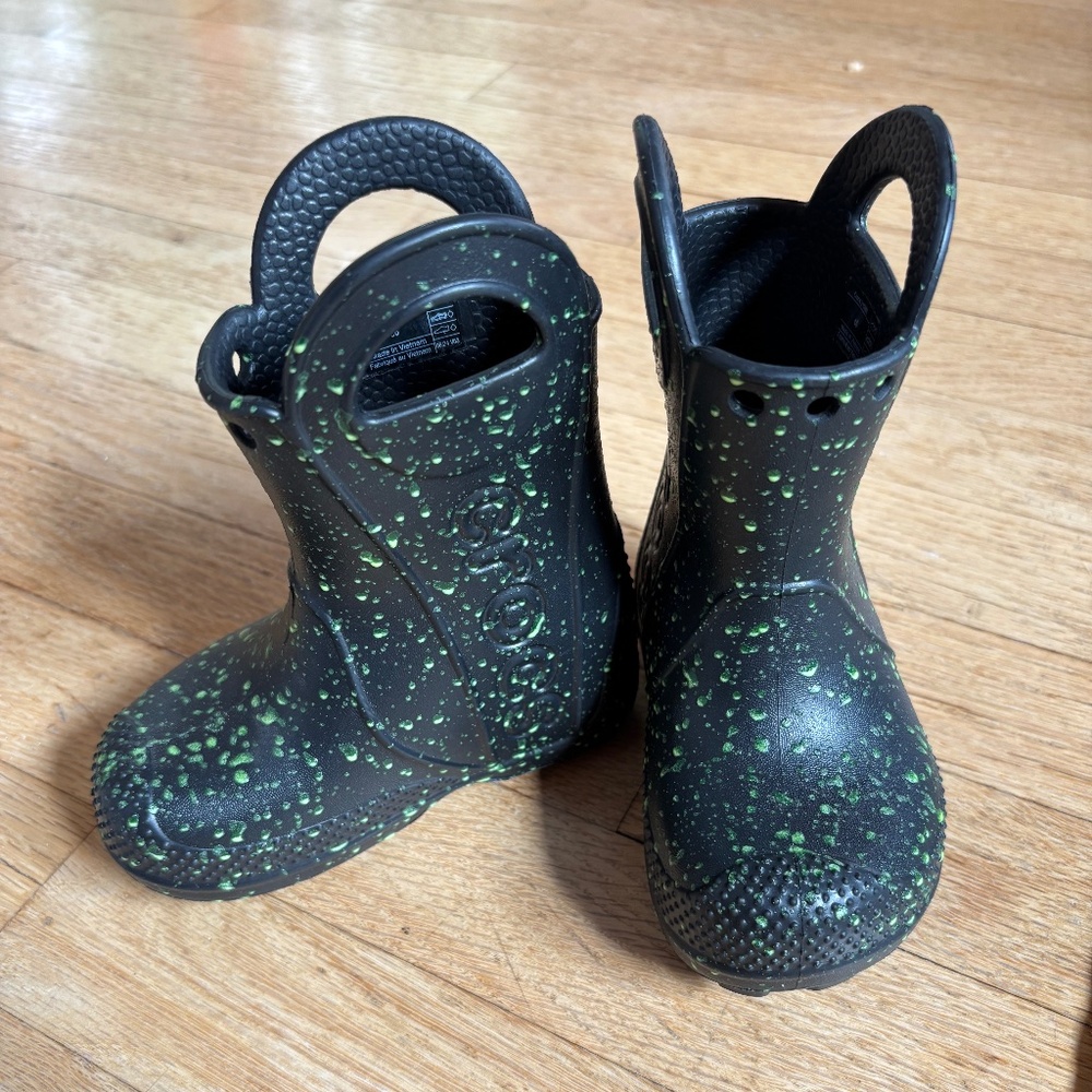Toddler Croc Rain boots NWOT
